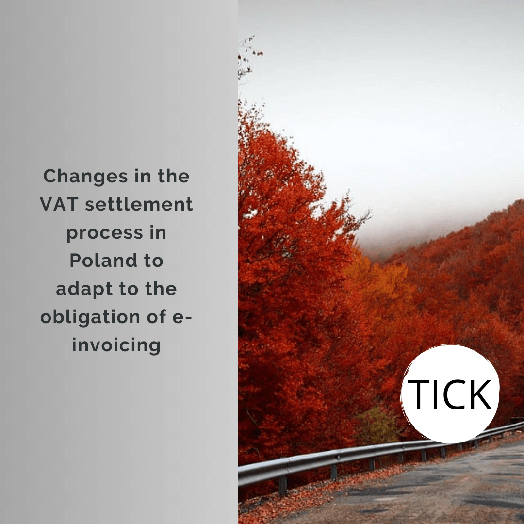 Changes in the VAT settlement process in Poland to adapt